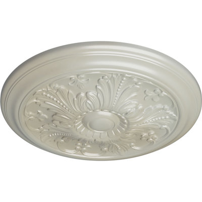 Médaillon de plafond H 16,875 po x l 16,875 po x P 3,5 po Vienna