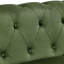 Velours à deux canapés, style - ultra doux et agréable, bouton, accoudoir carré, assise mi-moelleuse, procédure d'assemblage simple, 2 canapés classiques confortables, accoudoirs, moelleux, facile à assembler