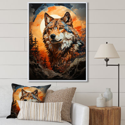 Loup amérindien brun avitto