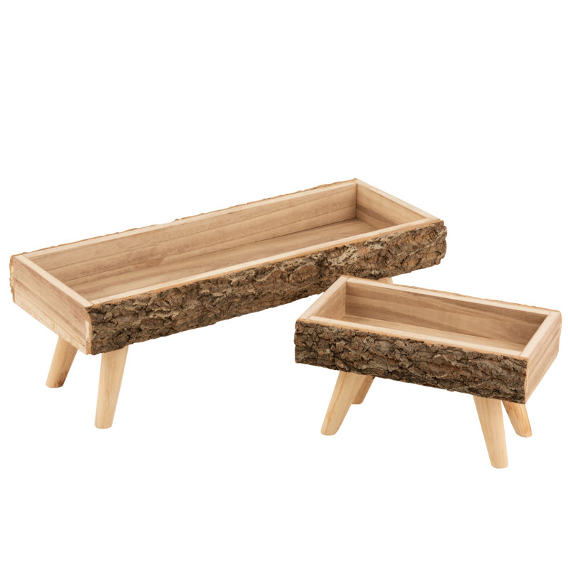 Finchley Wood Planter Box, 25cm H x 75cm W x 29cm D