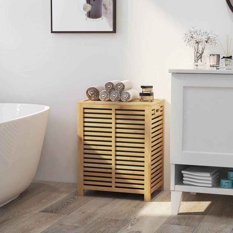Louissaint Bamboo Laundry Hamper