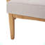 Mid Century Modern Fabric Club Chair With Wood Frame-270000348