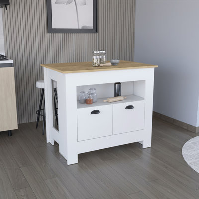 Îlot de cuisine polyvalent avec rangement efficace et fonctionnalité améliorée