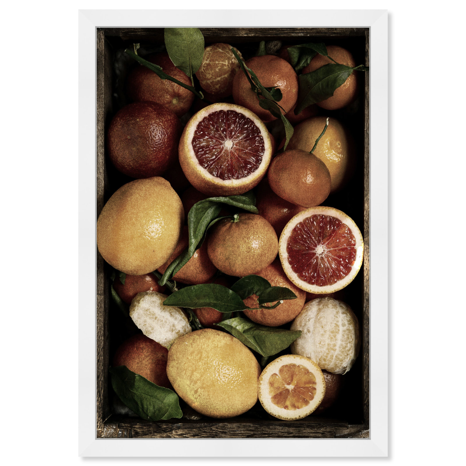Fruit Still Life Canvas by Oliver Gal, Gold, 26" H x 18" W
