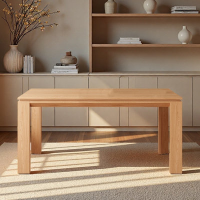 A rectangular desk for home