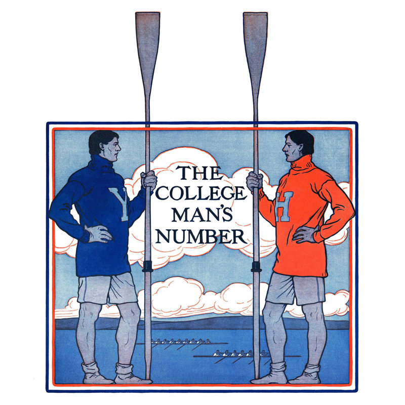 College Mans Number, 1902 by Guernsey Moore Print on Wrapped Canvas, 48" H x 40" W x 1.5" D