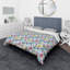 Ensemble de housse de couette designart en fleurs-35228289