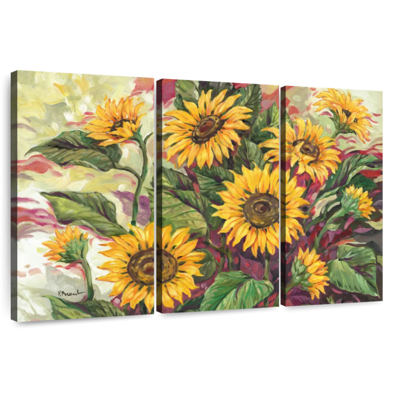 Harnek tournesols flamboyants, H 20 po x l 33 po