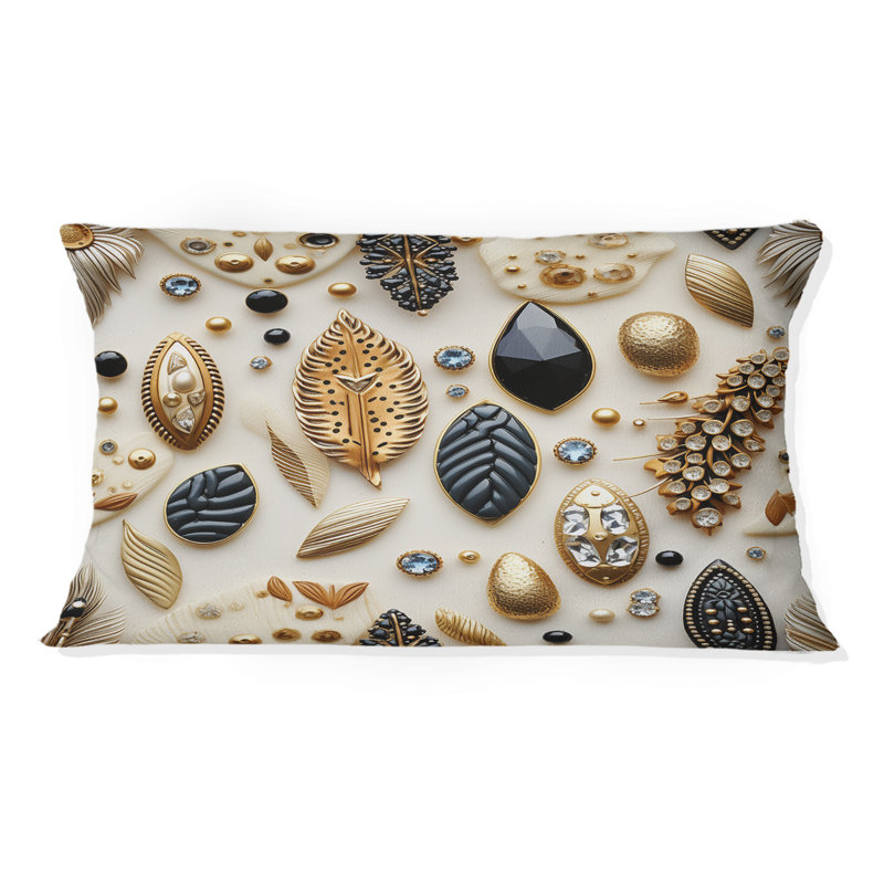 Coussin Boho Chic Botanical Stone I - Floral Floral