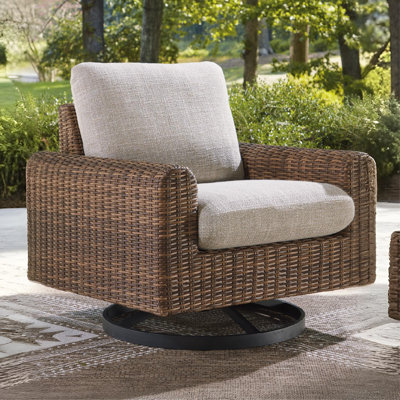Chaise longue pivotante avec coussin Angel Island