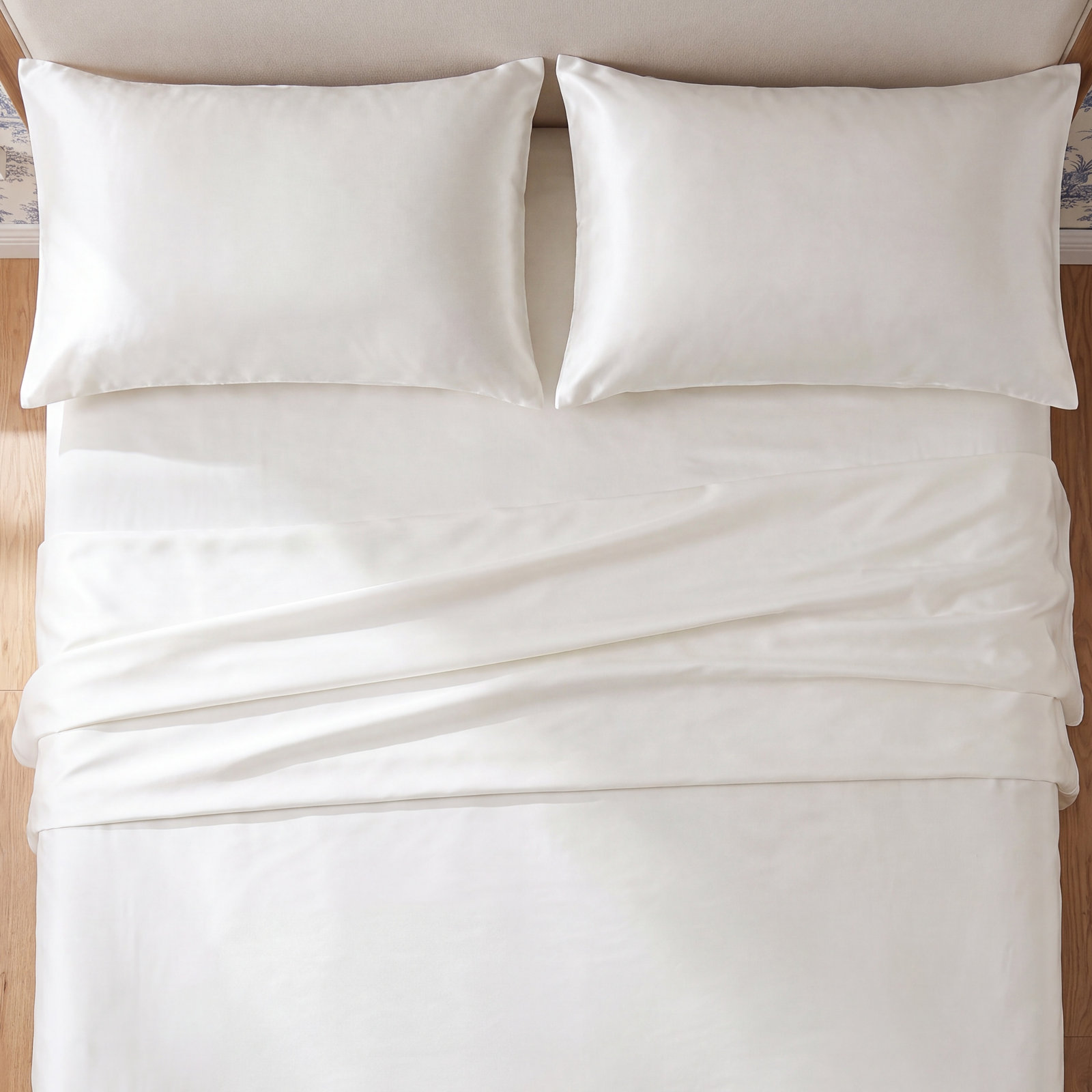 Balia Silk Pillowcase, Ivory