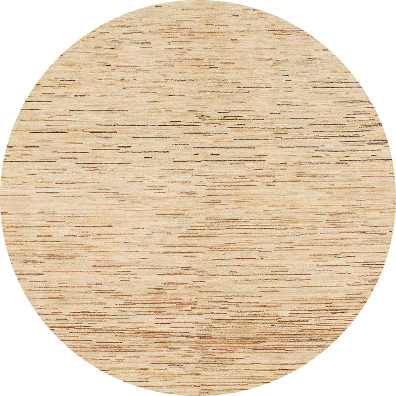 Tapis abstrait moderne 1574, Rond 5 pi