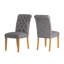 Chaise d'appoint capitonnée Ameriga-1972350355