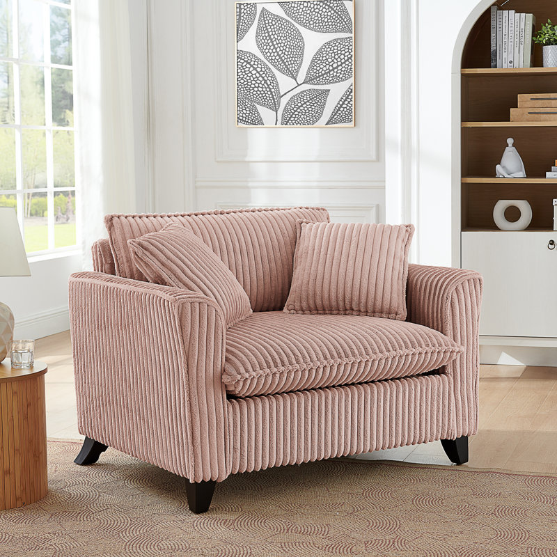 Fauteuil Lazy, Rose