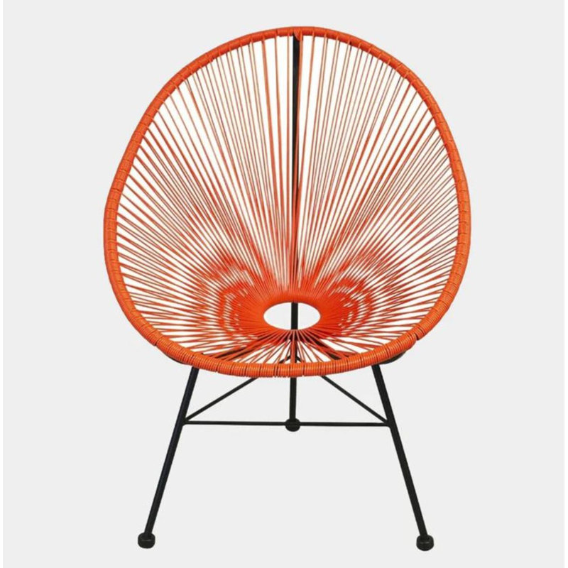 Chaise d'appoint Marilyse, Orange