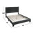 Chenevert Vegan Leather Platform Bed-940773810-940773815
