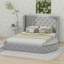 Grand lit de rangement tapissier Eitelbert-1900847083