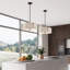 Lustre tambour à intensité variable 4 lumières-88580094