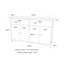 Janes 130cm Sideboard