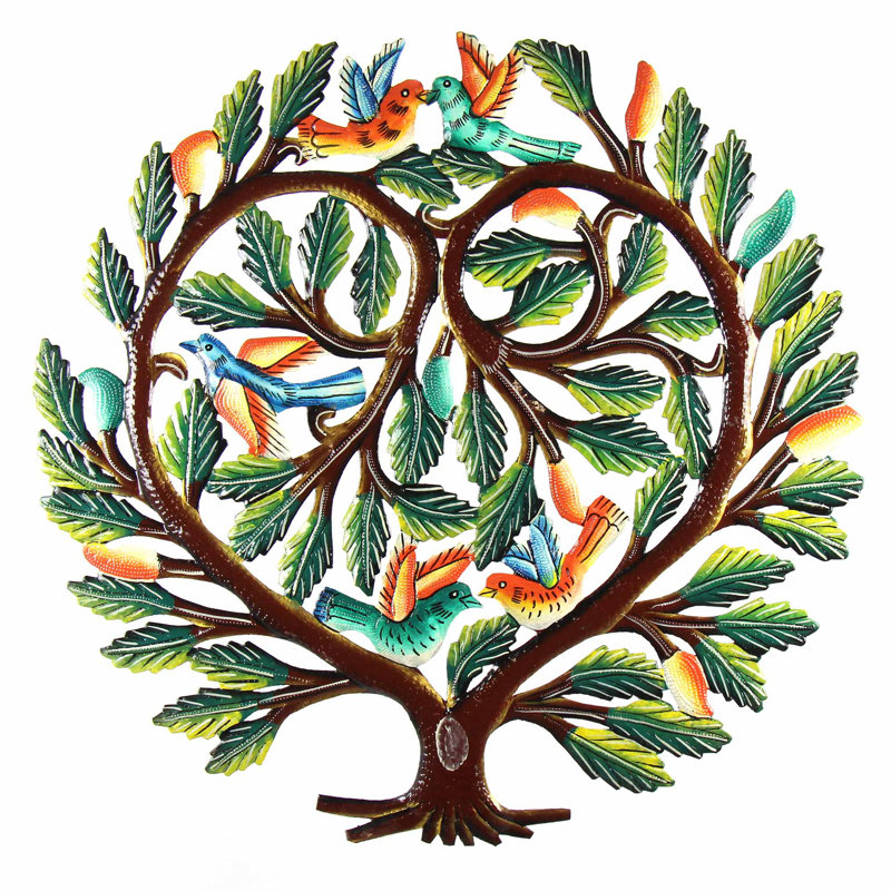 Décoration murale "tree of life cardiaque"
