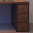 Walnut Rectangular Solid Wood Executive desk with drawers desk-208868856-208868860