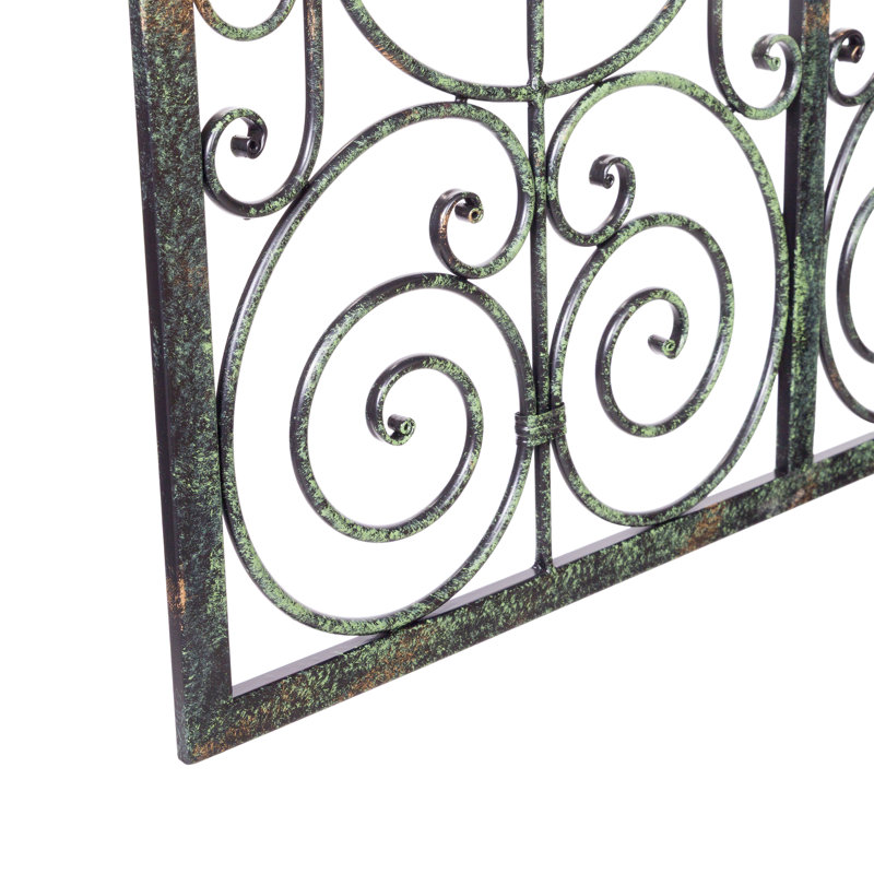 Panneau mural en fer Estate Garden Gate