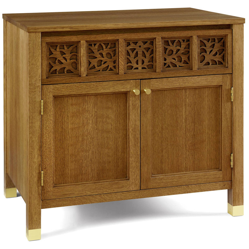 Surrey Hills Two-Door Nightstand, Wood Top