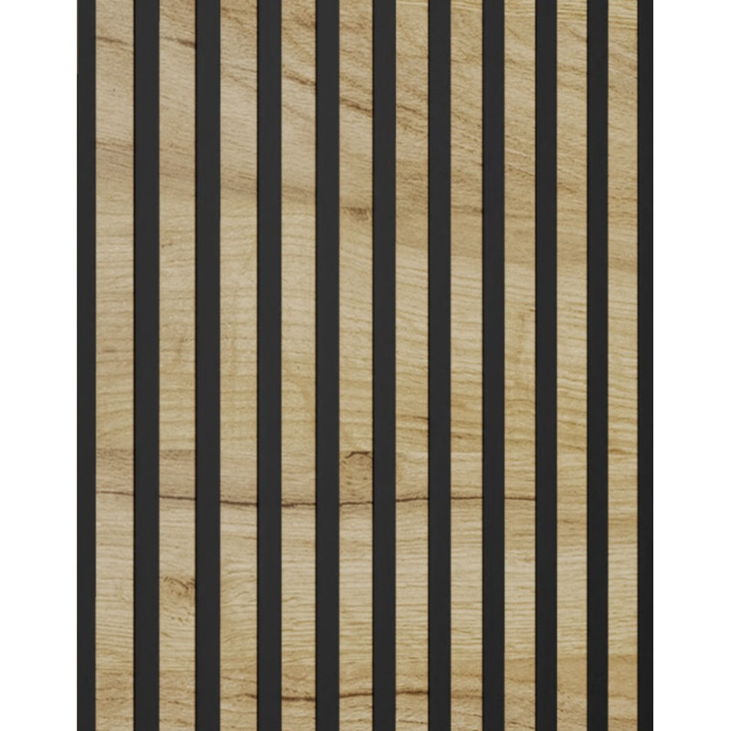 Alnita 3 Door Solid + Manufactured Wood Wardrobe, Espresso/White