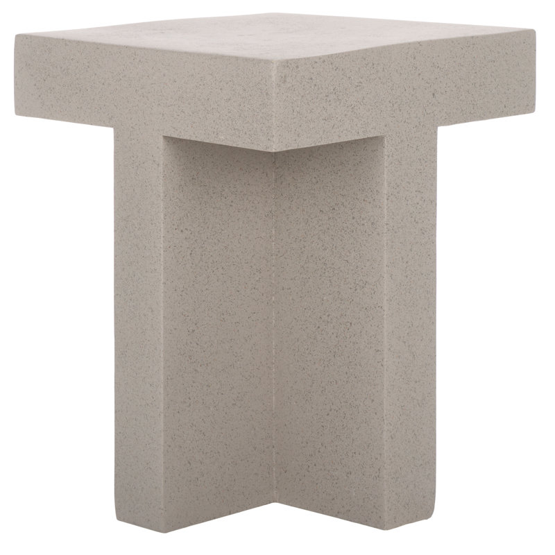 Table d'appoint Aldrich, Gris
