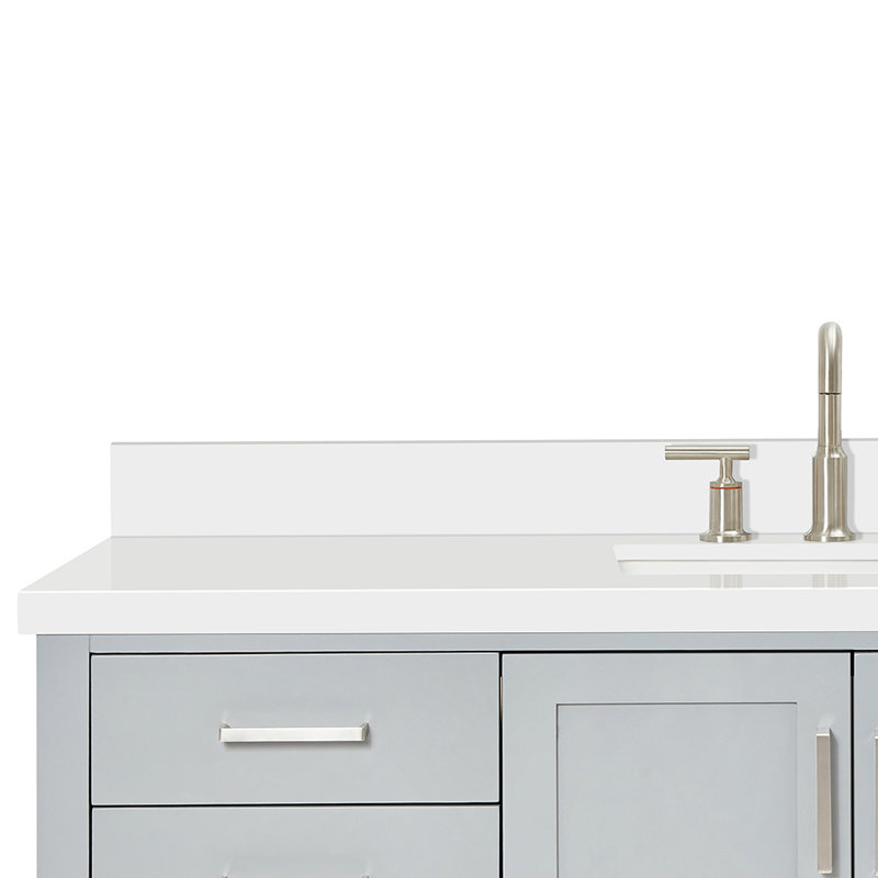 Magnolia Bath Vanity Rectangular Basin S061SWQ, Gray, Rectangular