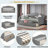 Wooden Daybed With 2 Drawers And Classic Arched Silhouette-2016802742