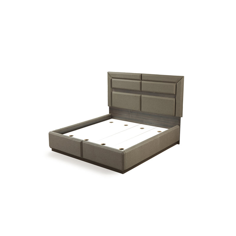 Lit plateforme avec rangement Kiawna, Grand