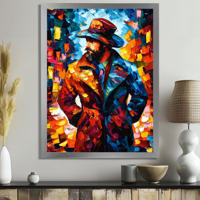 Visionary Man Looking To Horizon - Man Wall Décor