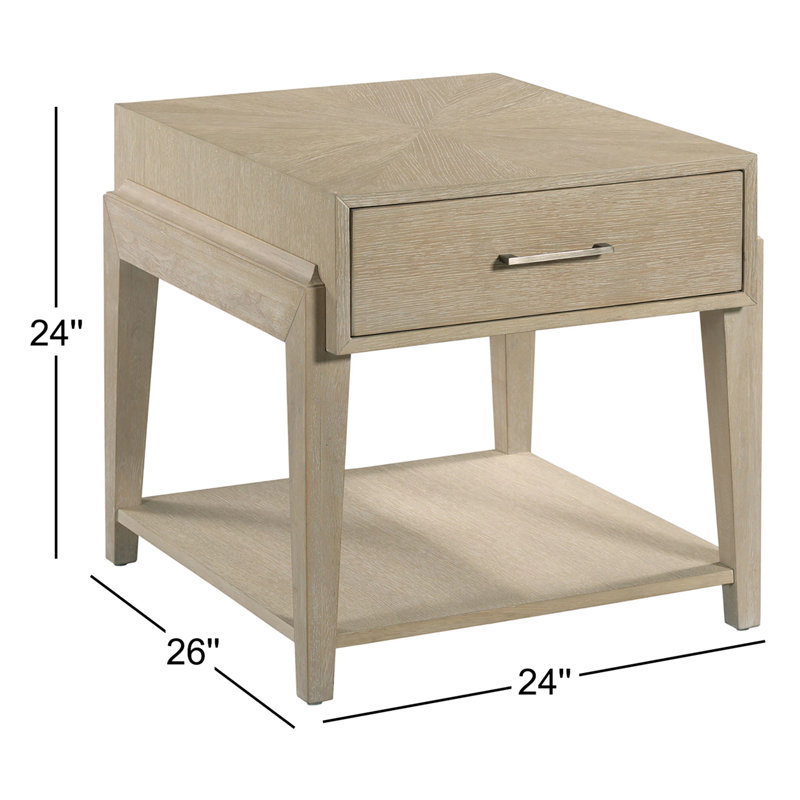 Pelaghia End Table With Storage