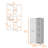 Black 1-Drawer Armoire Closet-1819234116