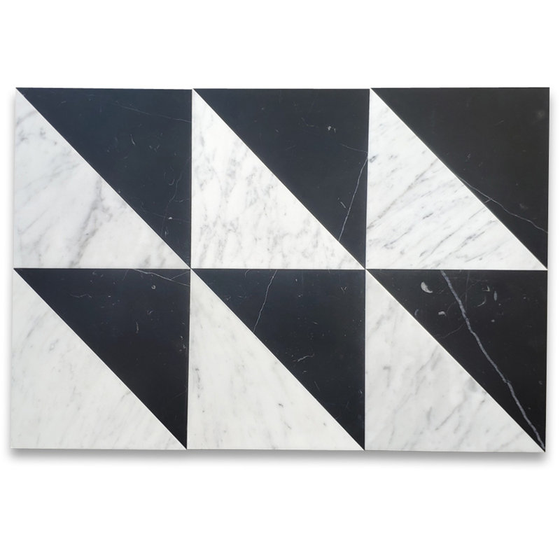 9" x 9" Marble Look Wall & Floor Tile
