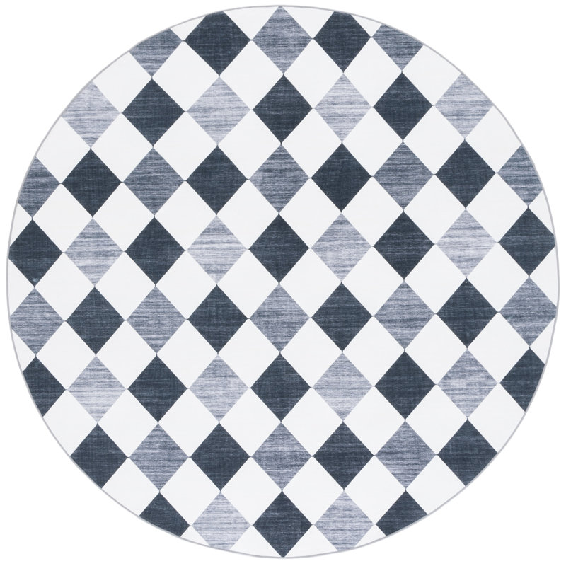 Janitra Clara Performance Machine Washable Geometric Rug, Runner 2'6" x 8'