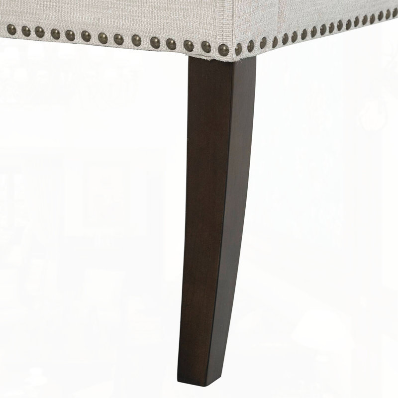 Banc rembourré, Cream