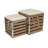 Prochaska Upholstered Polyester Blend Storage Cube-92434811