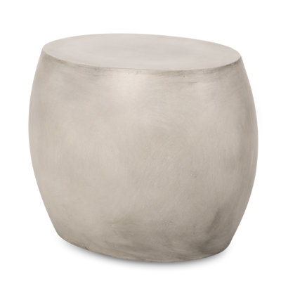 Outdoor Lightweight Concrete Side Table