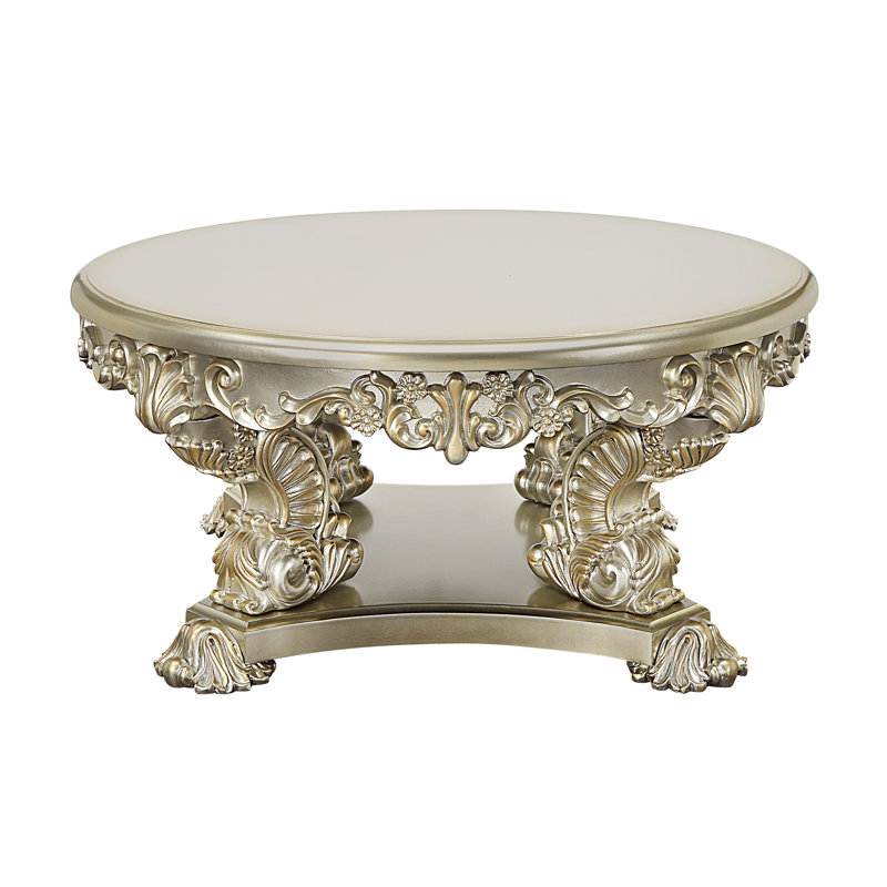 Table basse à tréteaux avec rangement
