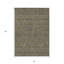 Tapis d'intérieur lavable floral beige 5 pi x 8 pi