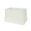 Abat-jour rectangulaire en lin blanc cassé H 10 po x l 16 po (araignée)
