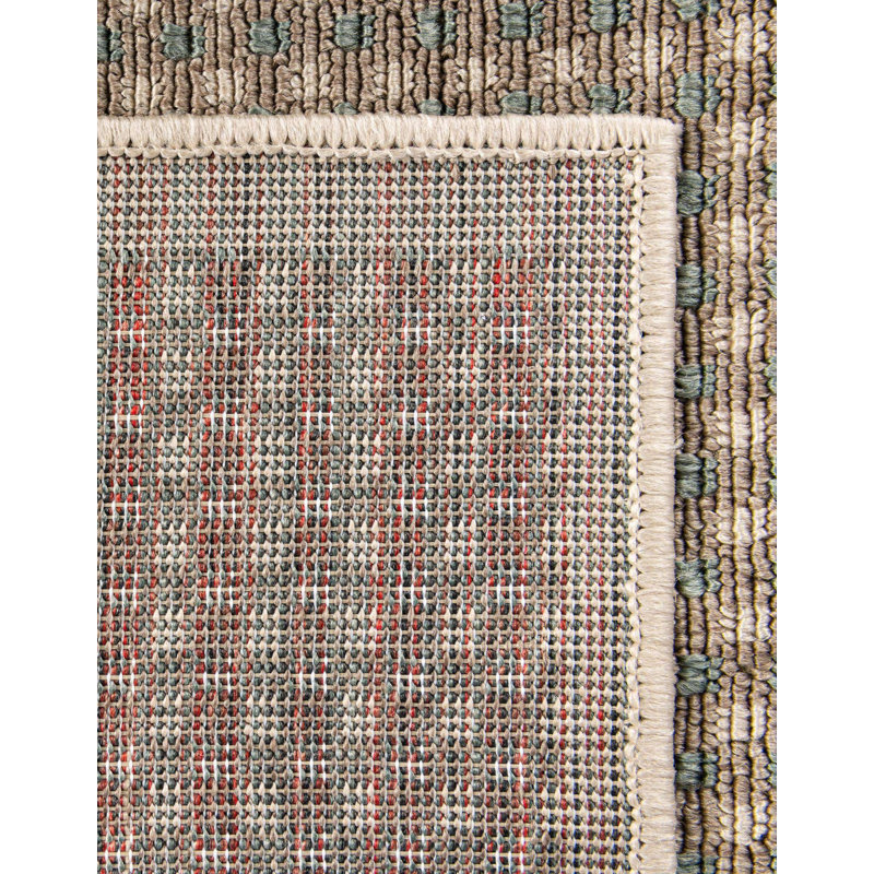 Gourlie Indoor / Outdoor Rug, Rectangle 6'1" x 9'