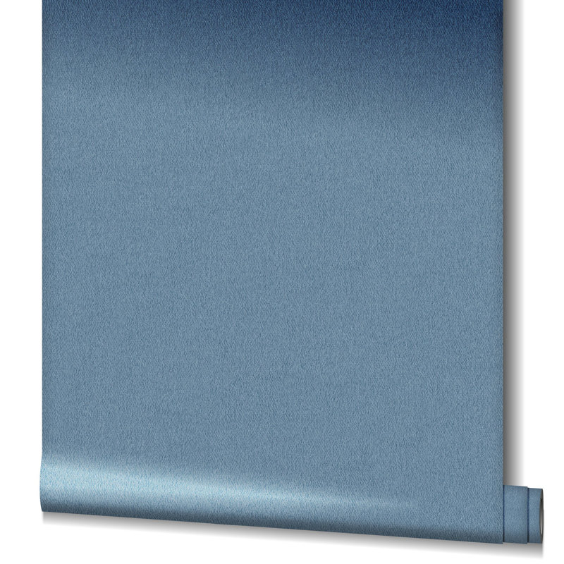 Energy Collection Fibre Effect Matte Wallpaper Roll, Navy