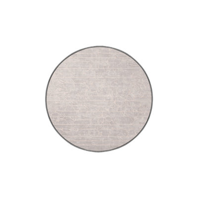 Machine Washable Gray Area Rug