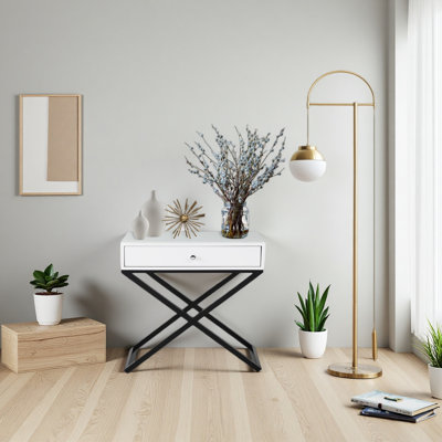Table de chevet 23 po Taupe