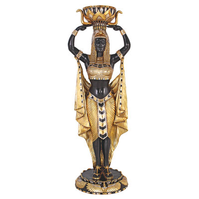 Cleopatra's Nubian Maiden Grand-Scale Statue