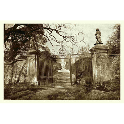 Vue de jardin sépia I 2855441