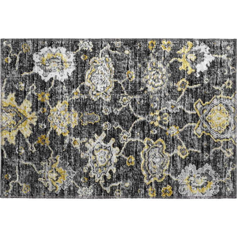 Ellenmarie Area Rug with Non-Slip Backing